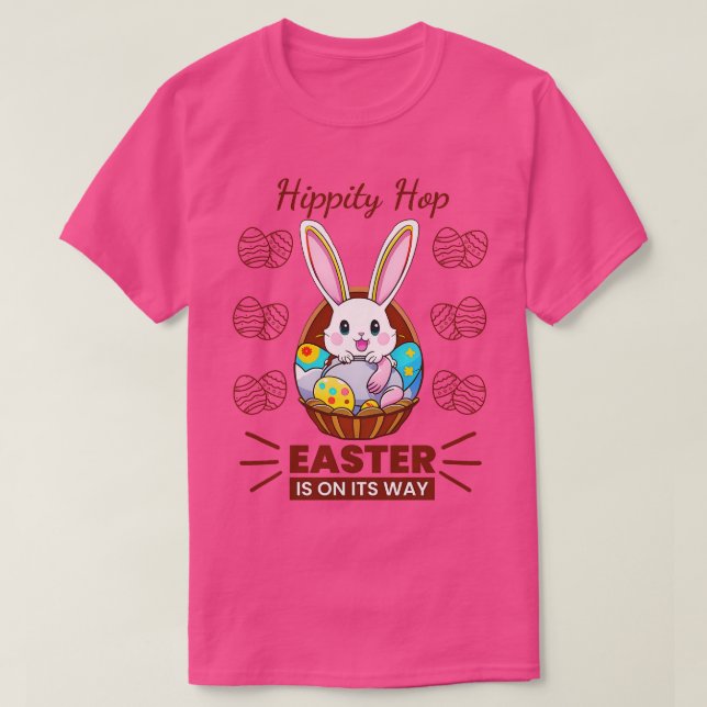 Happy Easter Bunny Rabbit Face Funny Easter Day Wo T-Shirt (Design Front)