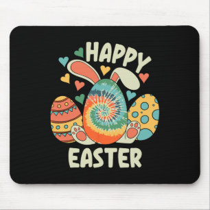 Happy Easter Bunny Rabbit Fun Easter Egg For Women Mouse Mat