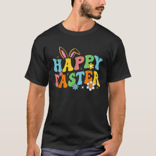 Happy Easter Bunny Rabbit Retro Easter Day Women G T-Shirt