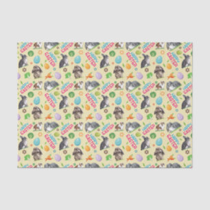 Happy Easter Bunny Rabbit Tissue Paper
