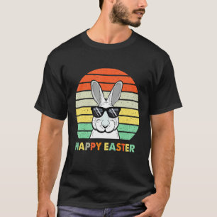 Happy Easter Bunny Retro Rabbit Boys Kids Easter D T-Shirt