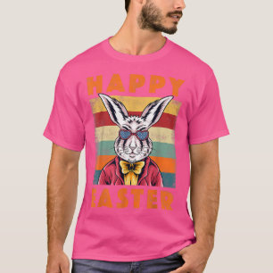 Happy Easter Bunny Retro Rabbit Kids Design Clothe T-Shirt