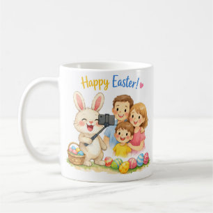 “Happy Easter Bunny Selfie Mug 