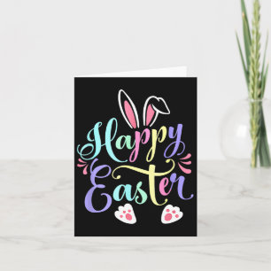 Happy Easter Bunny Spring Easter Egg Easter Shirts Card