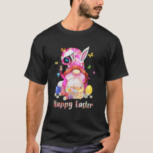 Happy Easter Bunny Spring Gnome Easter Egg Easter T-Shirt