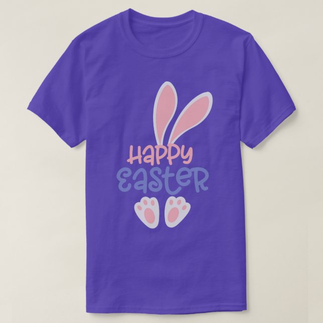Happy Easter Bunny  T-Shirt (Design Front)