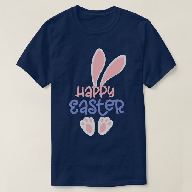 Happy Easter Bunny  T-Shirt (Design Front)