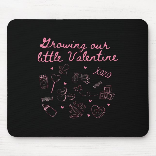 Happy Easter Bunny Tie Dye Coquette Bow Rabbit Fac Mouse Mat (Front)