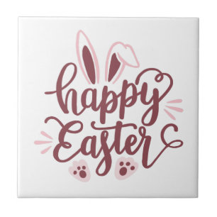 Happy Easter Bunny  Tile