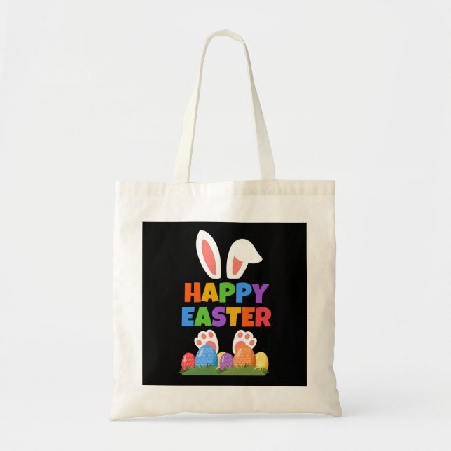 Happy Easter Bunny  Tote Bag (Front)