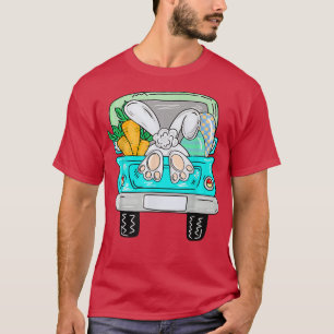 Happy Easter Bunny Truck Kids Youth T-Shirt