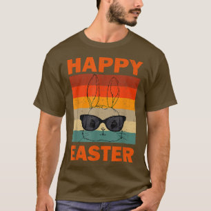 Happy Easter Bunny Vintage Rabbit For Kids Clothes T-Shirt