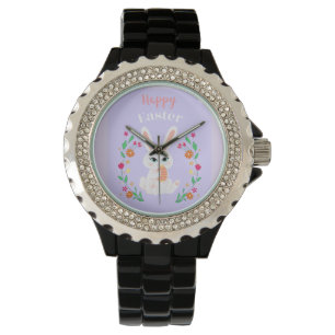Happy Easter Bunny Womens Watch