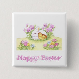 Happy Easter Button