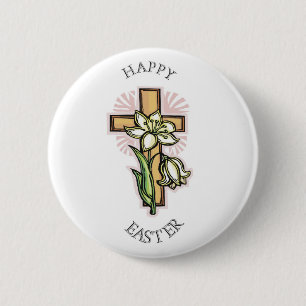 Happy Easter Button! 6 Cm Round Badge