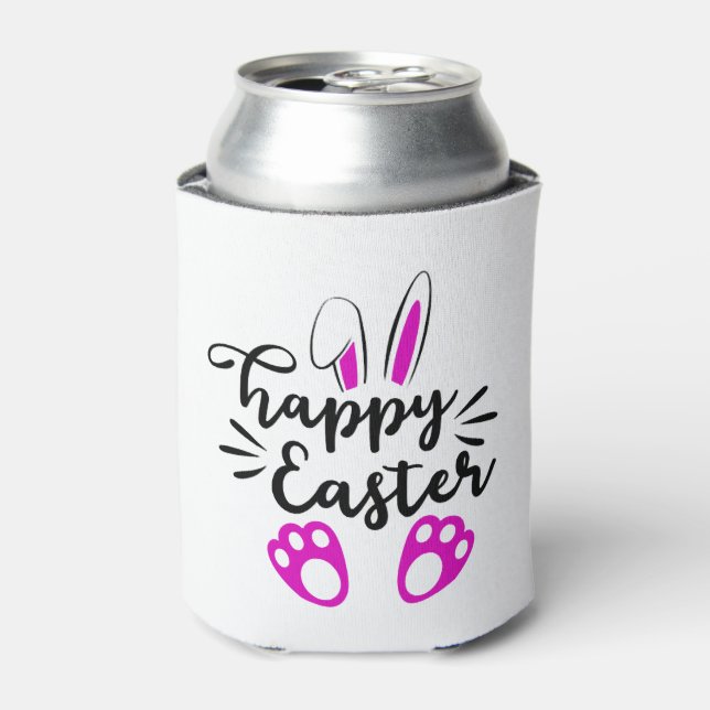 Happy easter            can cooler (Can Front)