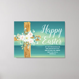Happy Easter Canvas Print