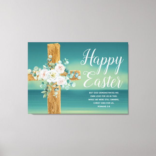 Happy Easter  Canvas Print (Front)