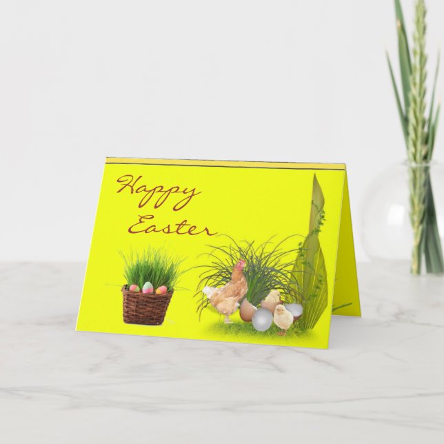Happy Easter Card (Front)