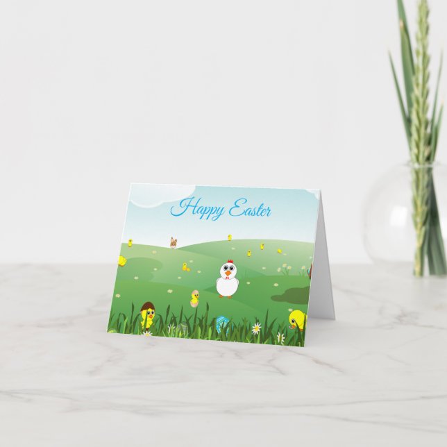 Happy Easter card (Front)