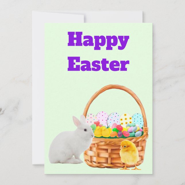 Happy Easter Card (Front)