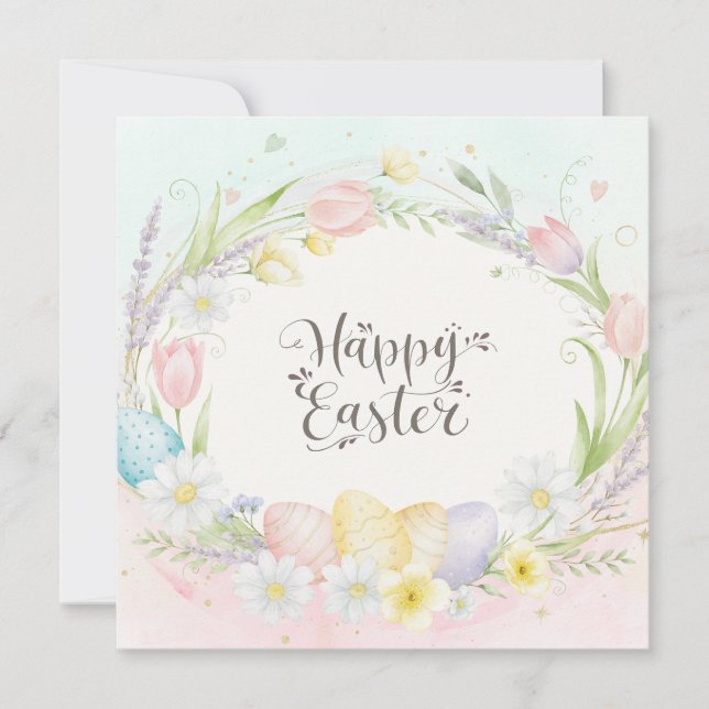 Happy Easter Card (Front)