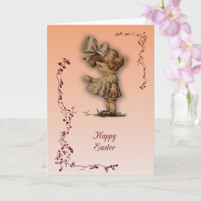Happy Easter Card (Orchid)