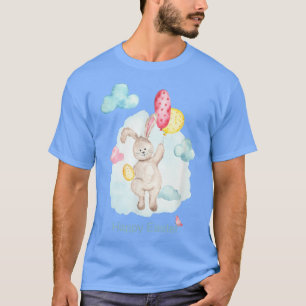 Happy easter card cute bunny T-Shirt