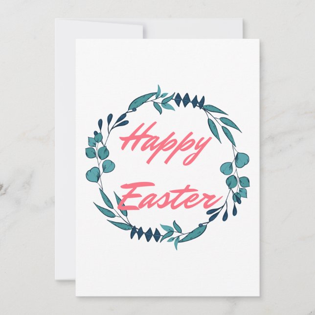 Happy Easter Card For Him and Her (Front)