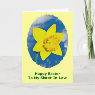 Happy Easter Card for Sister-In-Law