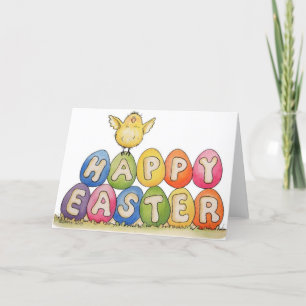 Happy Easter Card - Happy Chick