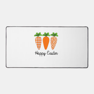 Happy Easter Carrot Cute Easter T-Shirt Desk Mat