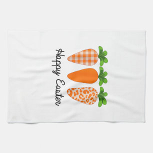 Happy Easter Carrot Cute Easter T-Shirt Tea Towel