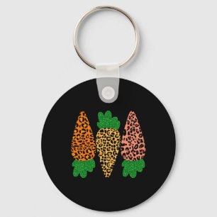 Happy Easter Carrots  Key Ring