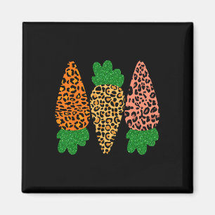 Happy Easter Carrots Magnet