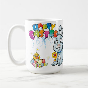 Happy Easter Cartoon Coffee Mug