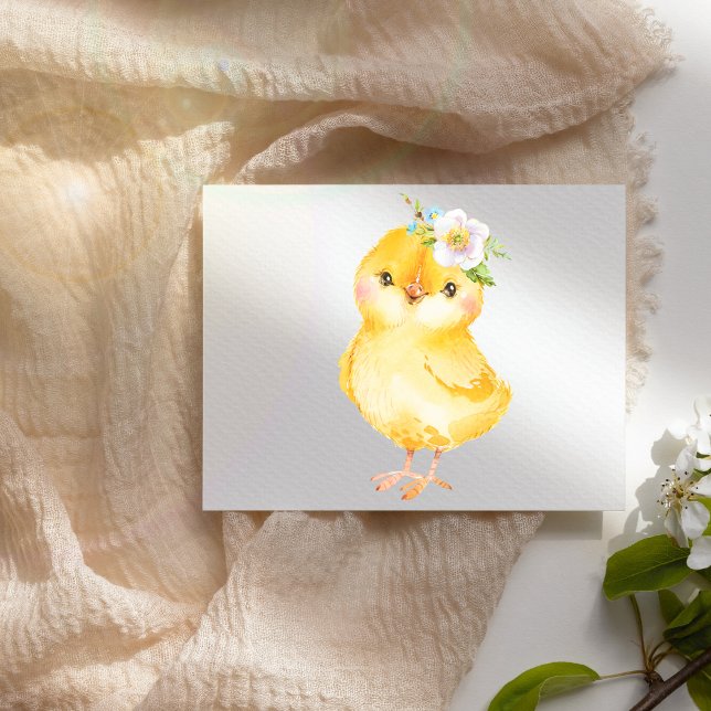 Happy Easter Chick Postcard (Creator Uploaded)