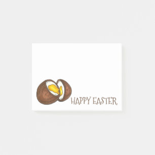 Happy Easter Chocolate Cream Egg Candy Post Its Post-it Notes