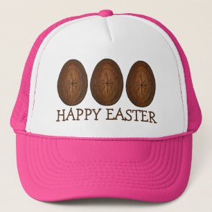 Happy Easter Chocolate Creme Egg Hunt Candy Trucker Hat