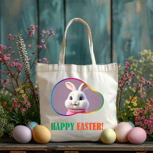Happy Easter! Christianity Tote Bag
