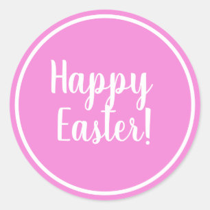 Happy Easter! - Classic Round Sticker