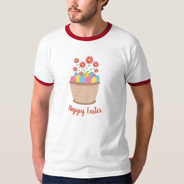 Happy Easter Classic Spring Casual Celebration  T-Shirt (Front)