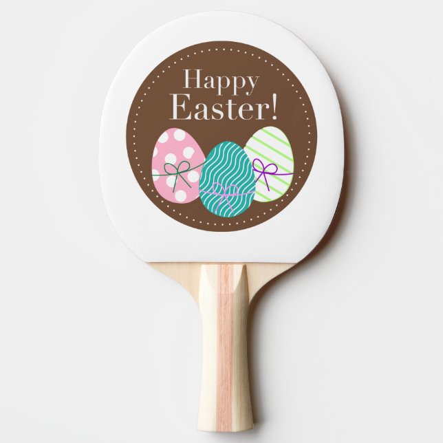 Happy Easter clipart Ping Pong Paddle (Back)