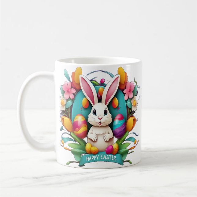 Happy Easter Coffee Mug (Left)