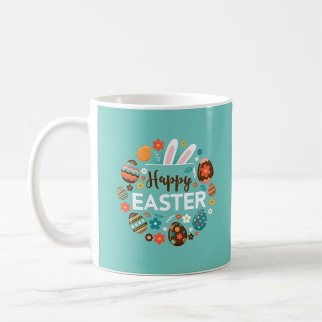Happy Easter Coffee Mug (Left)