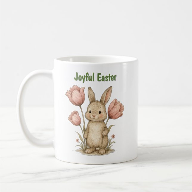 Happy Easter Coffee Mug (Left)