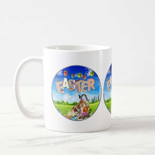 Happy Easter Coffee Mug (Left)