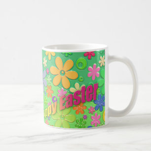 happy easter coffee mug