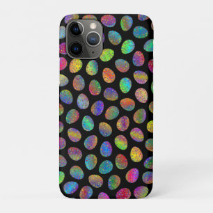 Happy Easter colourful egg iPhone Case