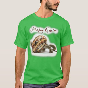Happy Easter Colourful Ukrainian Easter Eggs Women T-Shirt